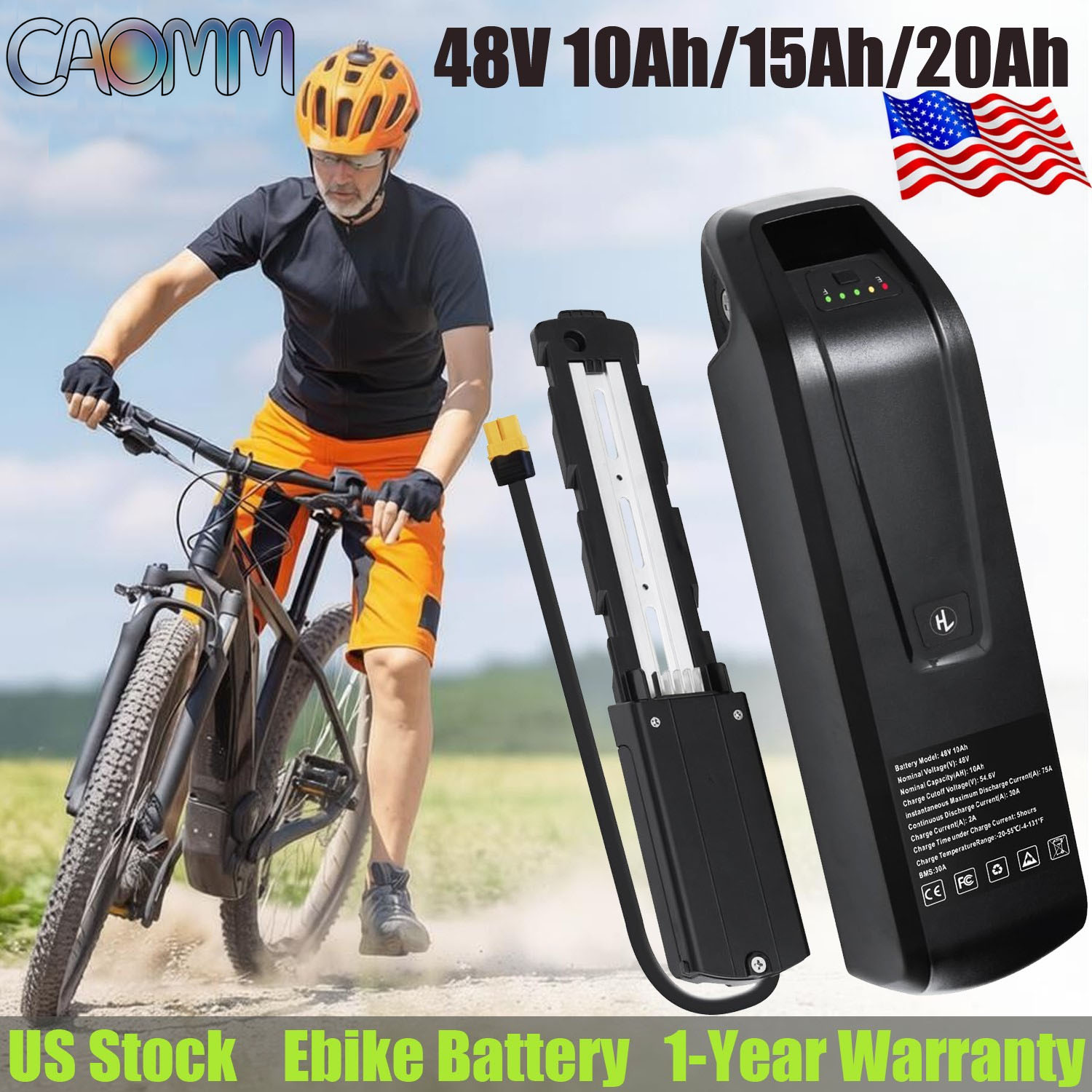 Ebike Battery 48V 20Ah Hailong - Hailong 48V Ebike Lithium Battery Pack